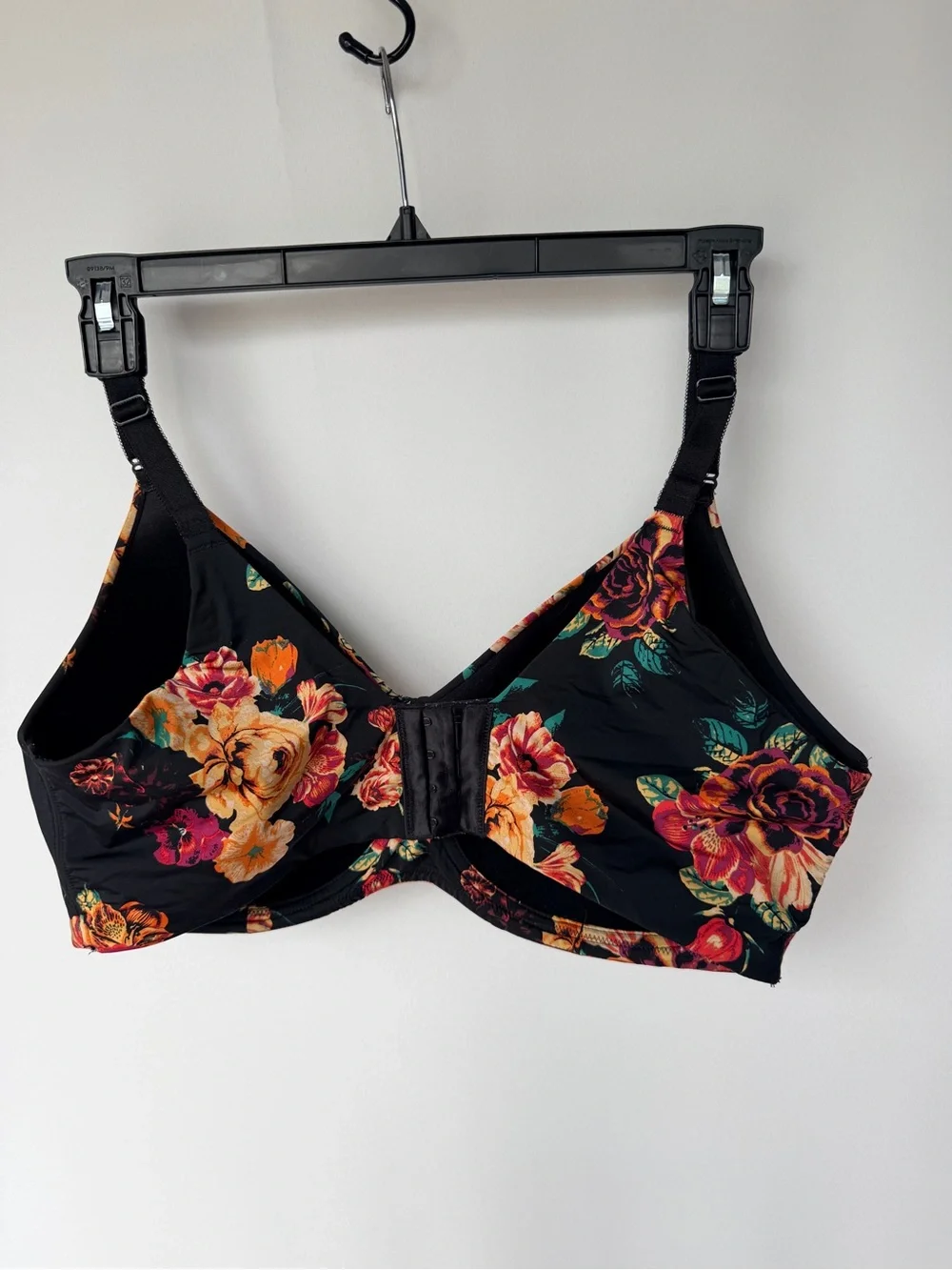 Torrid 360° Back Smoothing Wire-Free Lightly Lined Floral Bra 40DDD